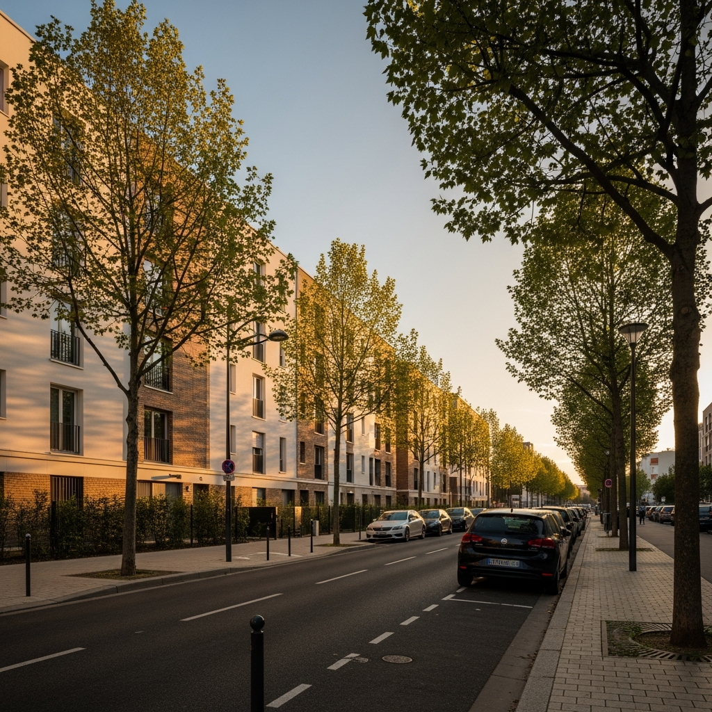 Vue aérienne de l'Île-de-France illustrant les tendances immobilières prévues pour 2026