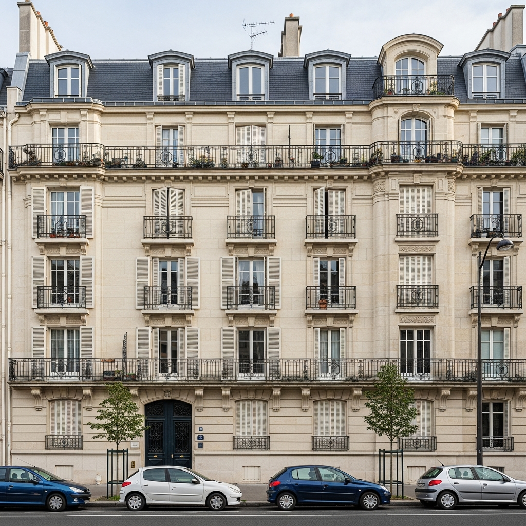 Vue aérienne d'un quartier résidentiel en Île-de-France