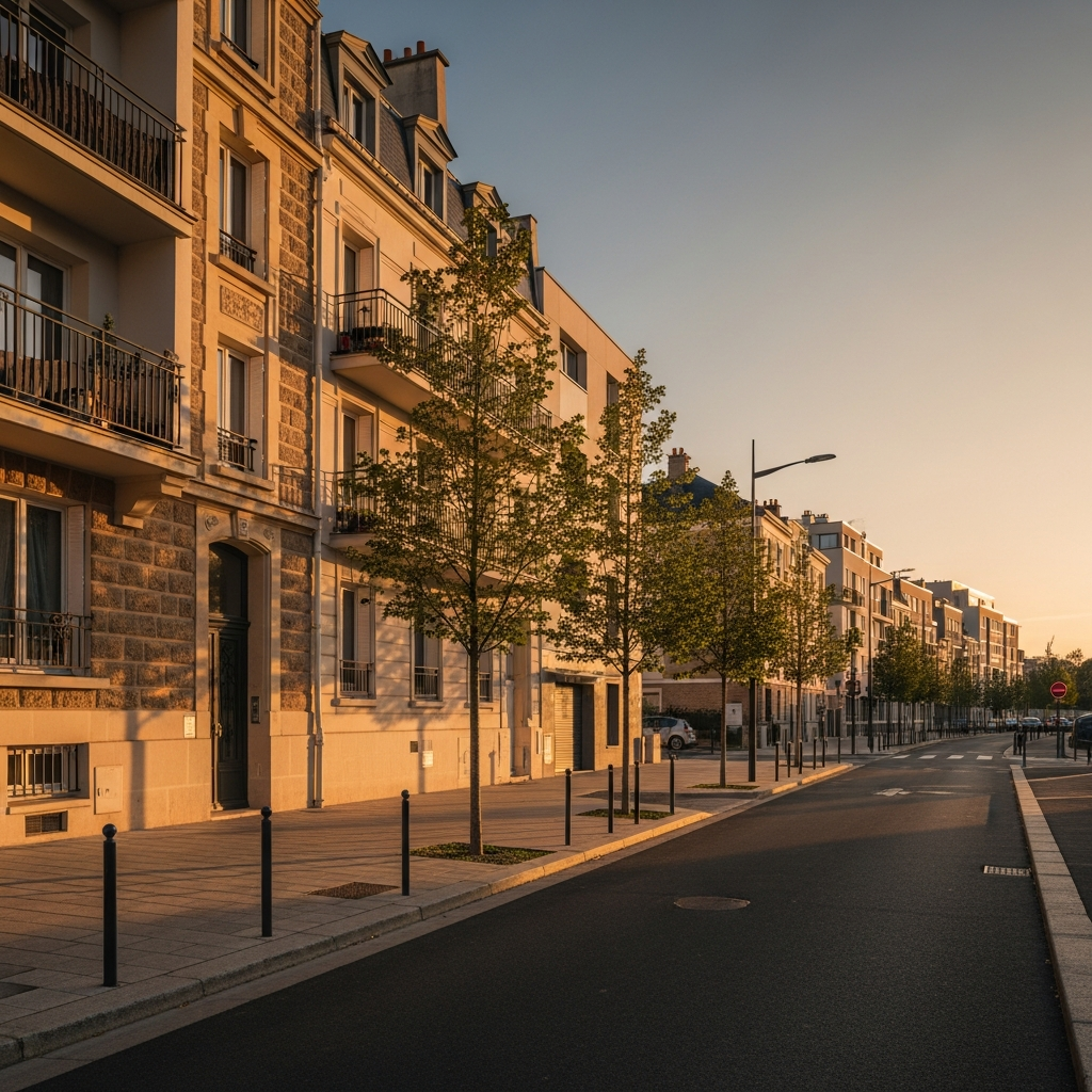 Graphique illustrant les prix de l'immobilier à Versailles
