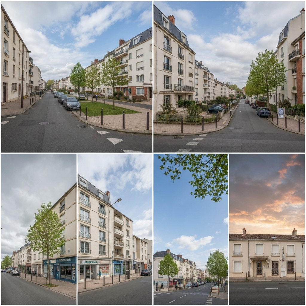 Interface d'un simulateur d'estimation immobilière en Seine-Saint-Denis, département 93