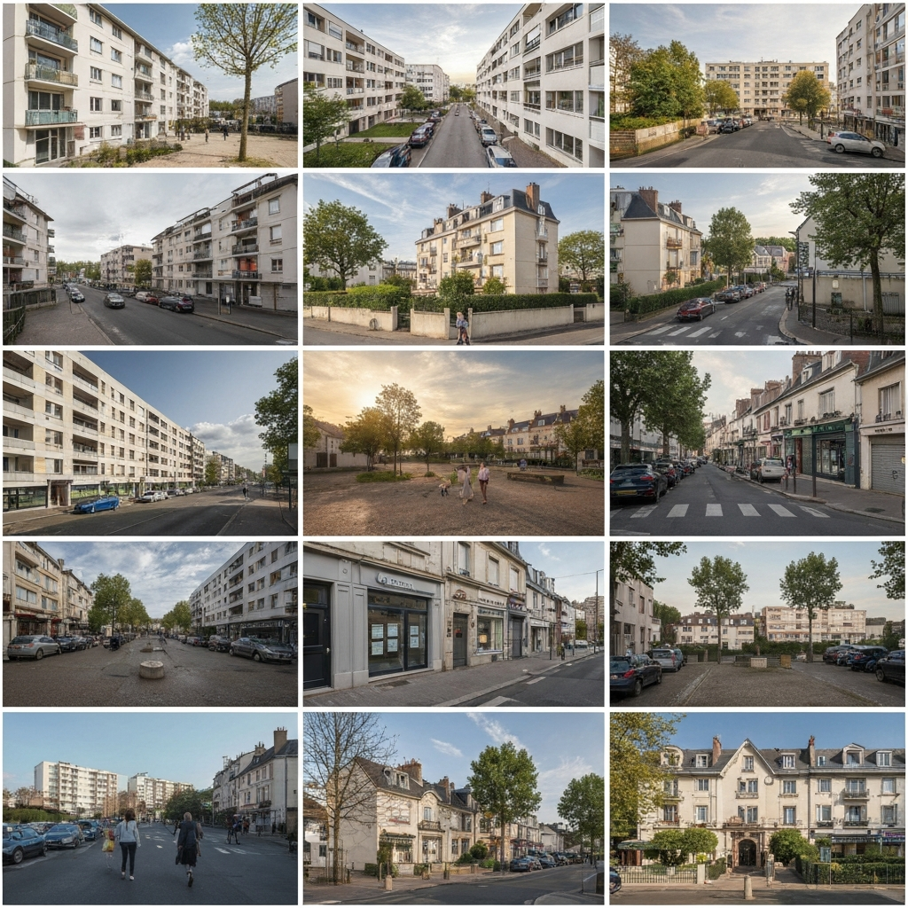 Interface d'un simulateur pour estimer la valeur d'une maison en Île-de-France