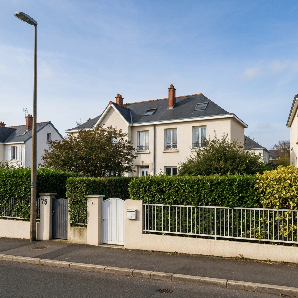 Vue d'un appartement parisien avec une étiquette de prix