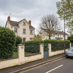 Vue panoramique de Paris avec des immeubles résidentiels, symbolisant le rendement locatif en 2026