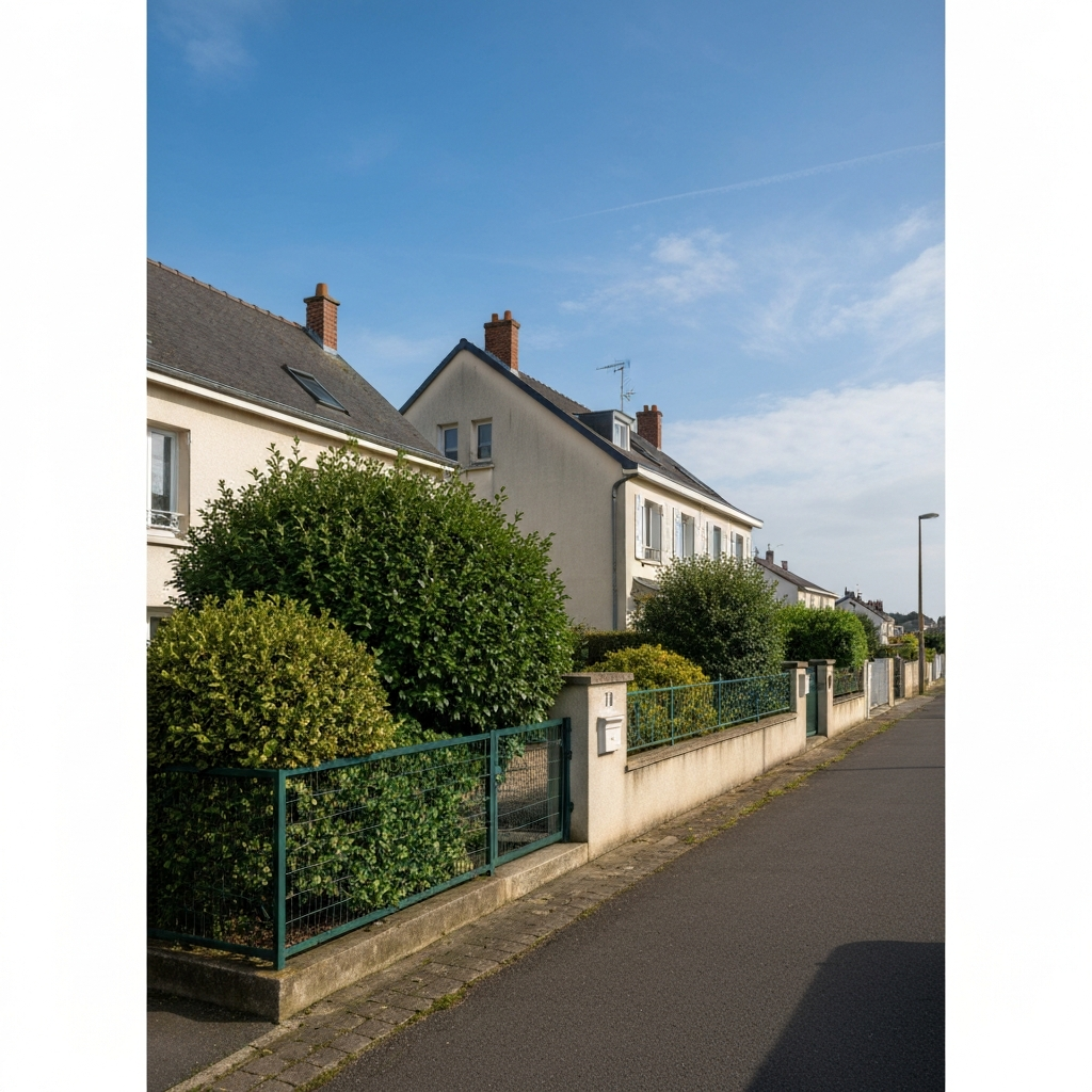 Graphique montrant l'évolution du marché immobilier en Île-de-France sur le long terme