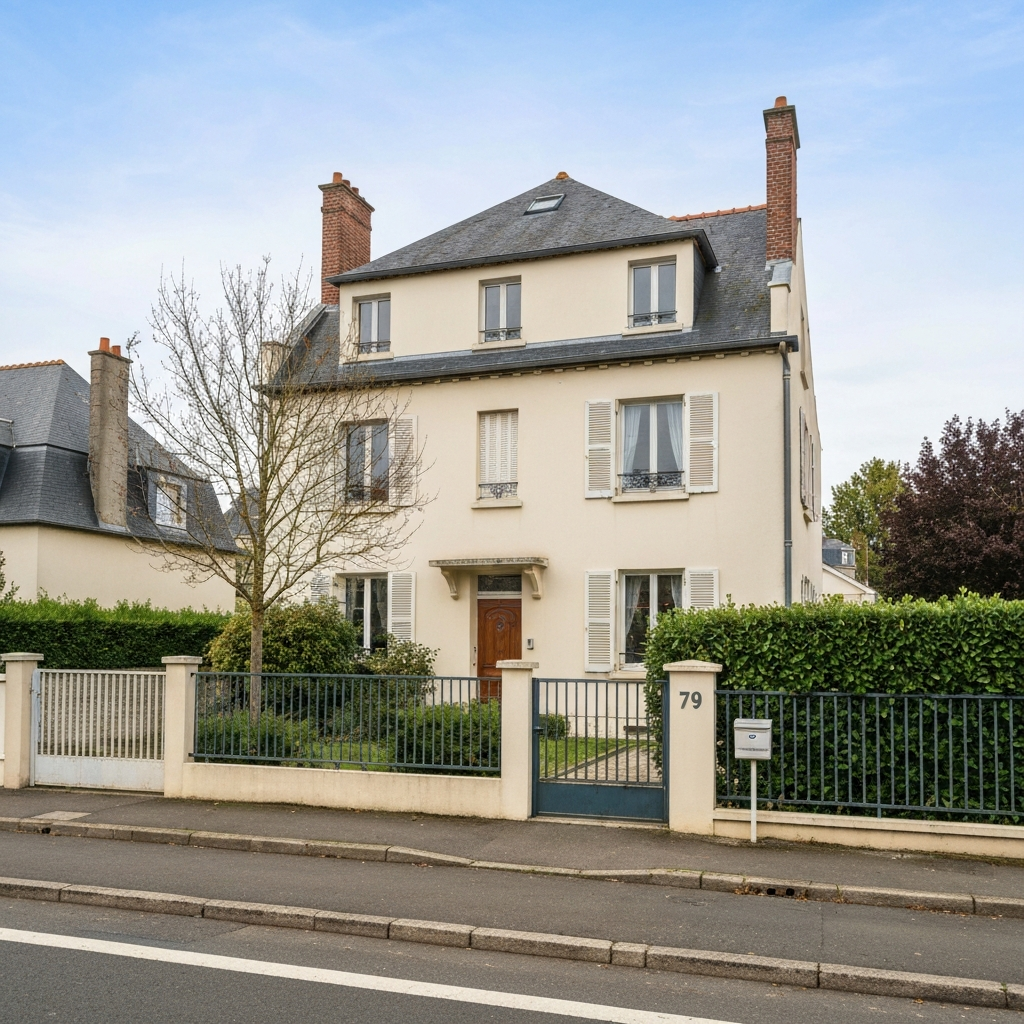 Vue panoramique de Paris avec des immeubles résidentiels